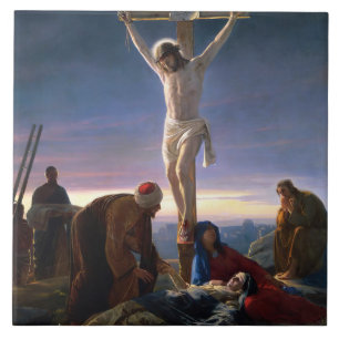 Cristo sobre a cruz de Carl Bloch, Religioso