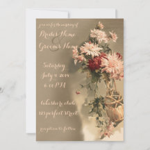 Crítemo em Convite para Casamento de Garrafas