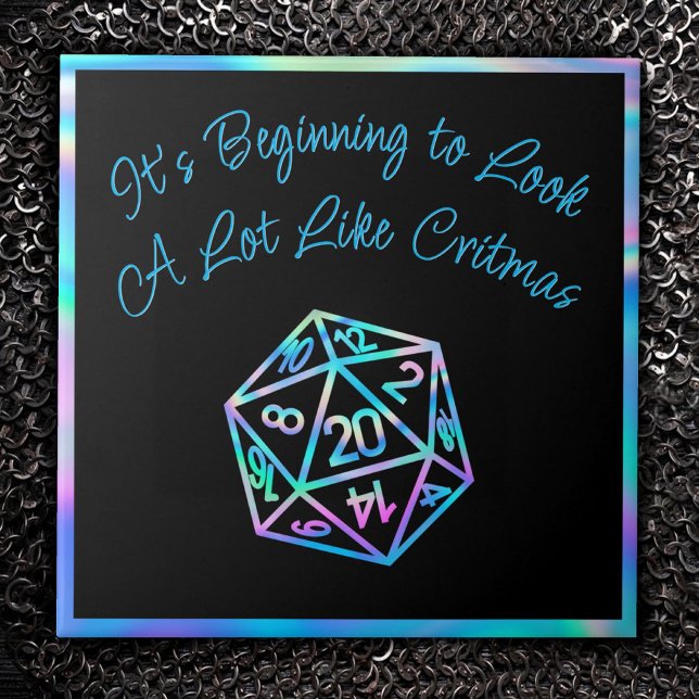 Critérios RPG | Holo Fantasy Tabletop Gamer Dice (Criador carregado)