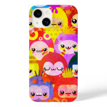 Critters Coloridos Bonitos Diversão iPhone 14 Case