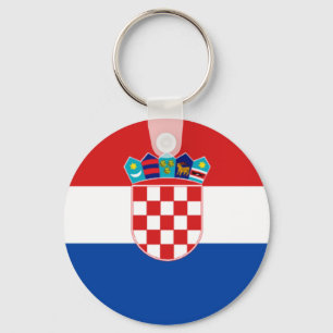 Croácia: Bandeira da chaveiro da Croácia