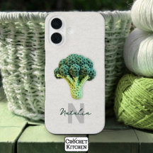 Crochet Broccoli minimalista e esquisito