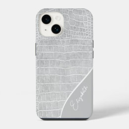 Crocodilo de Cinzas Pérolas Personalizado