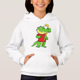 Crocodilo no hóquei em campo com Stick