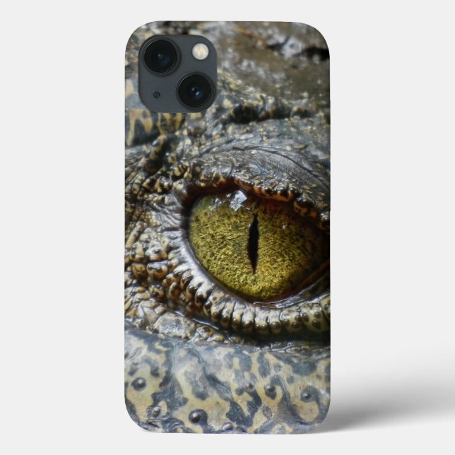 crocodilo ocular animal personalize diy personaliz (Verso)
