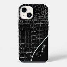 Crocodilo Preto Personalizado