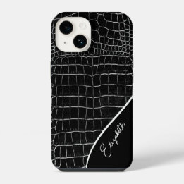 Crocodilo Preto Personalizado
