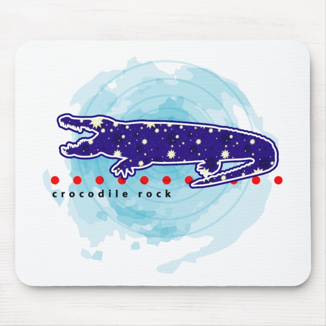 Crocodilo Rock Mousepad (Frente)