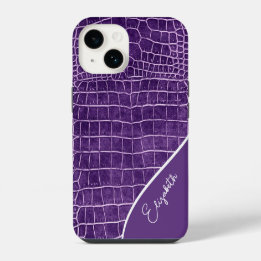 Crocodilo Roxo Personalizado