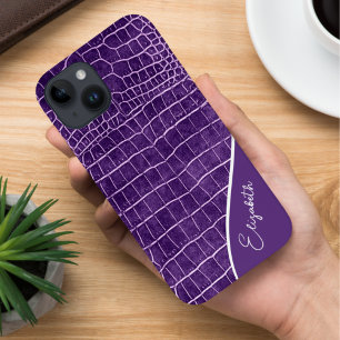 Crocodilo Roxo Personalizado