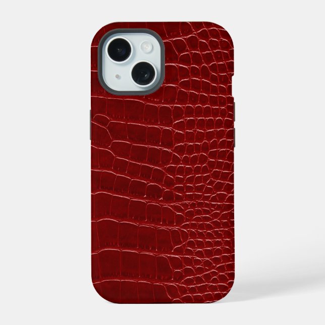 Crocodilo Vermelho Moderno (Verso)