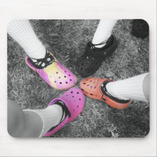 Crocs colorido & calçados macios Mousepad