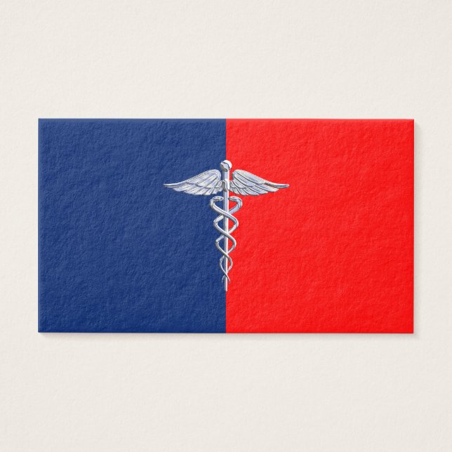 Cromo Como Caduceus - Liga dos Símbolos Médicos (Frente)