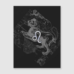 Cromo como Leo Zodiac Sinal em Hevélio