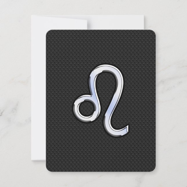 Cromo Moderno, como Leo, assine na pele do cobra (Frente)