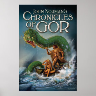 Crónicas do poster de Gor - animais de Gor