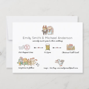 Cronograma de Casamento Programa de Convite para S