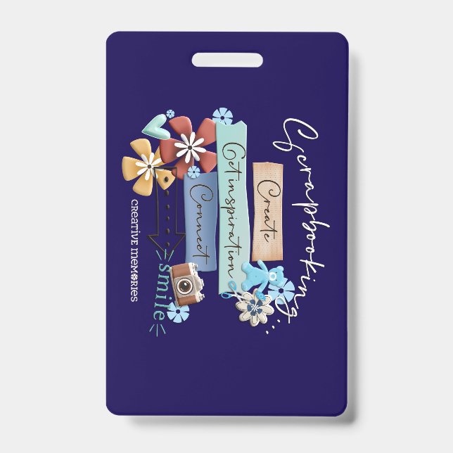 Crop & Connect Atlanta Crachá de Identificação de  (Frente)