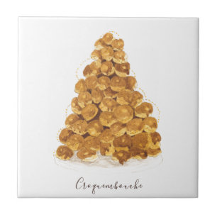 Croquembouche aquarela