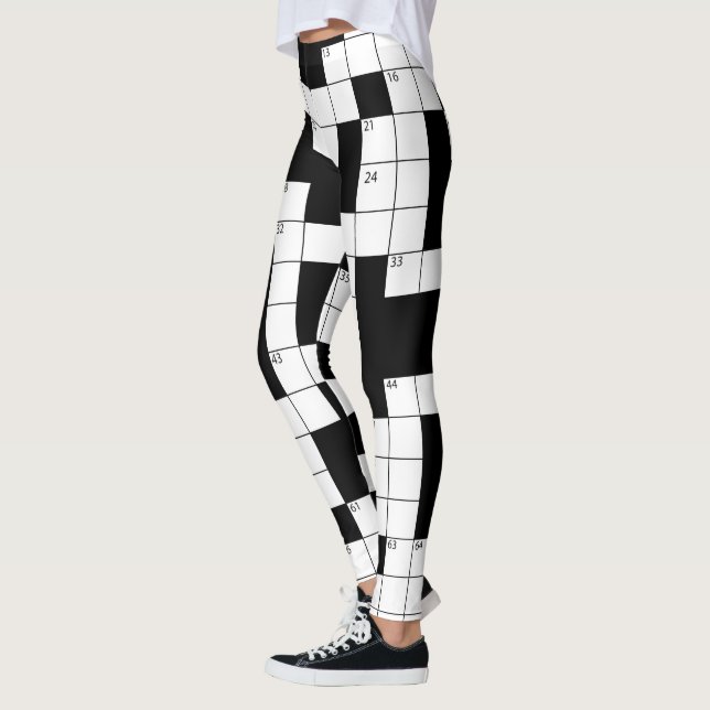 Crossword Puzzle Leggings (Esquerda)