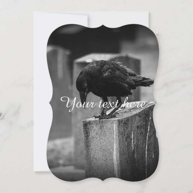Crow do Cemitério de Queda (Frente)