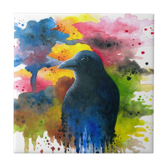 Crow Raven Bird 71 (Frente)