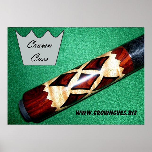 Crown Cues Poster (Frente)
