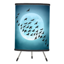 Crows Blackbird Lâmpada Ravens