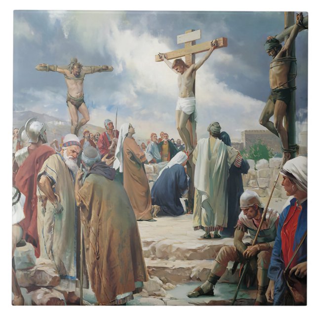 Crucificação de Carl Bloch (Frente)