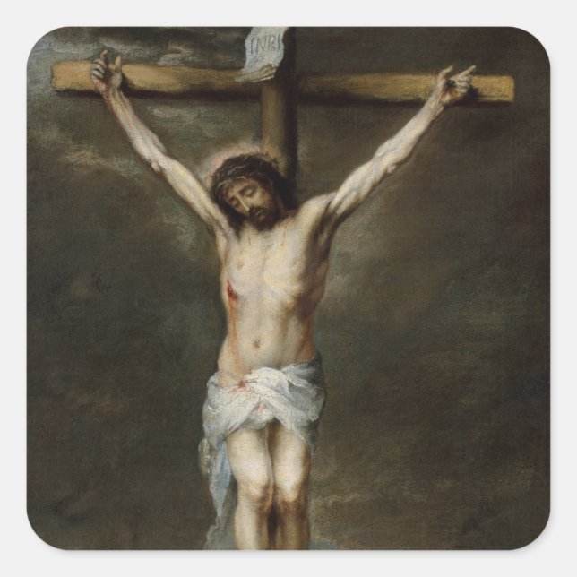 Crucificação dos adesivos de Jesus (Frente)