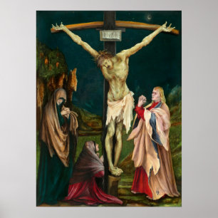 Crucificação - Matthias Grünewald Fine Art Poster