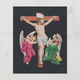 Crucificação medieval do Cristo de Jesus