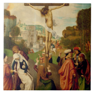 Crucificação (óleo no painel)