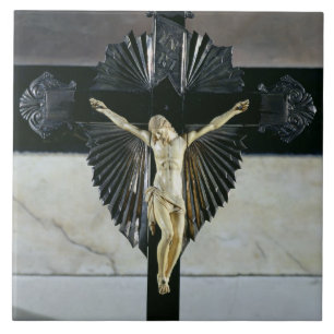 Crucificação, século XVII (marfim)