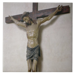 Crucifixo (madeira policroma)