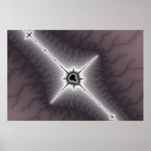 Crucifixo - Poster Fractal