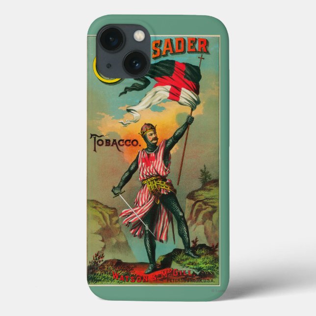 Crusader Cigarro LabelPetersburg, VA (Verso)