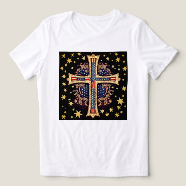 Cruz Americana Cristã (Design frontal)