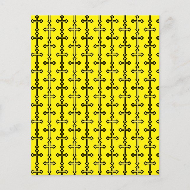 Cruz cristã negra (Frente)