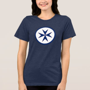 cruz de octógono BLUE CORSAIR STYLE