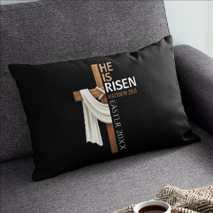 Cruz de Páscoa Vintage Personalizada Ele Ressuscit