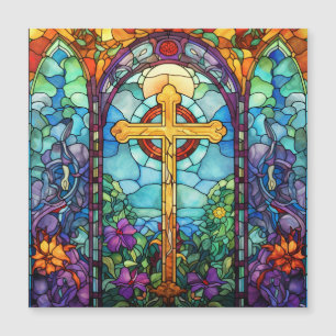 Cruz de Vidro Manchado