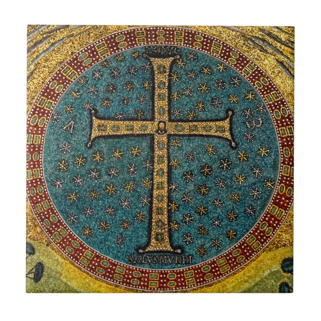 Cruz do mosaico de Ravenna (Frente)