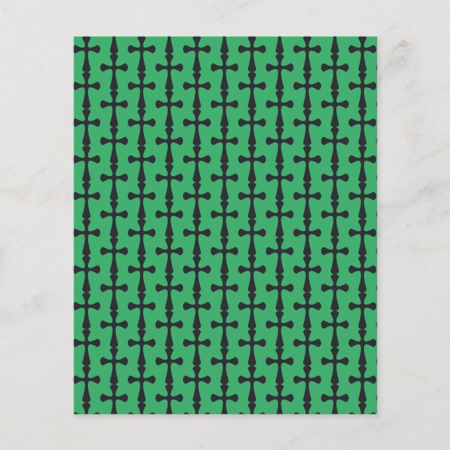 Cruz Minimalista Moderna Arte Cristã Contemporânea (Frente)