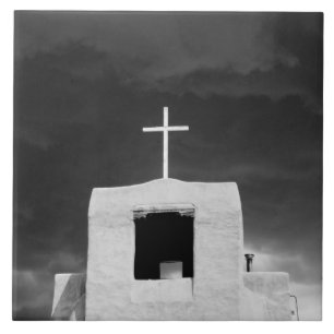 Cruz na igreja mais antiga, San Miguel, Santa Fe,