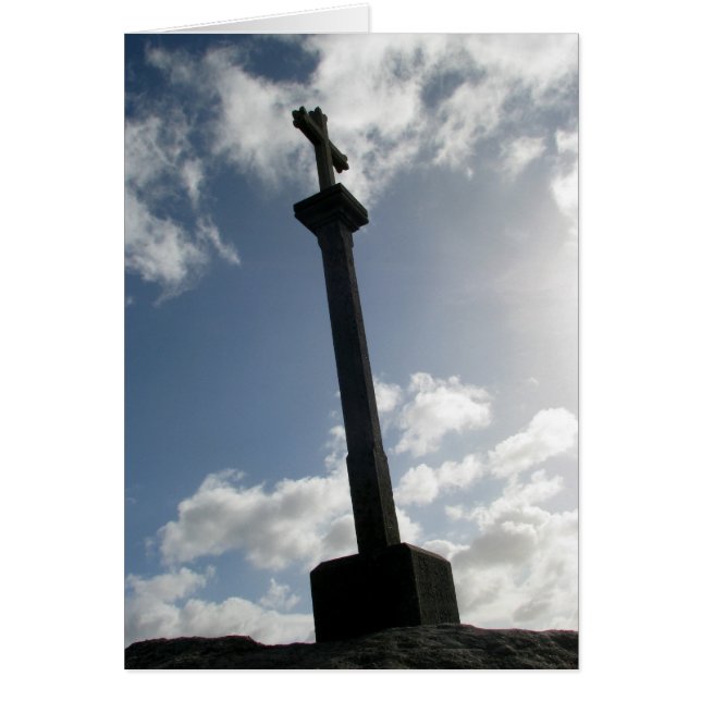 Cruz no cartão de Finisterre (Frente)