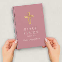 Cruz Religiosa Rosa Personalizada