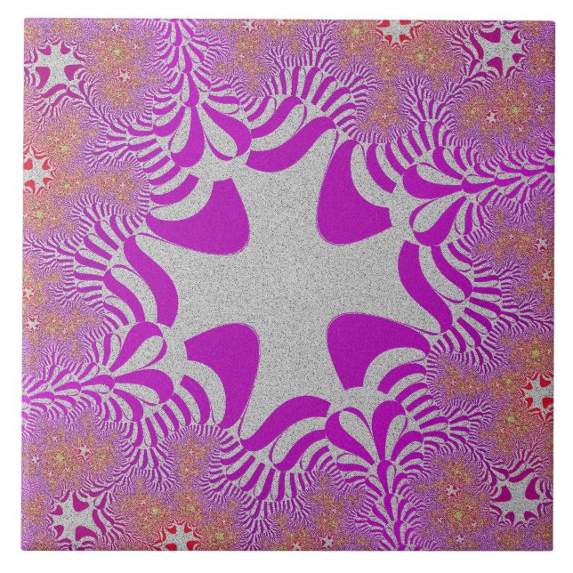 Cruz rosa e prata (Frente)