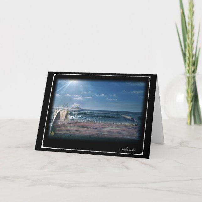 Cruzamento, um cartão de vazio (Frente)