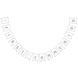 Cruze a primeira bandeira do comunhão